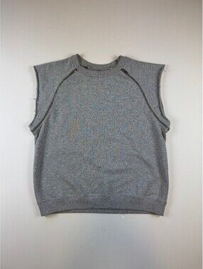 Saint Laurent 2012 Zipper Sleeveless Sweater